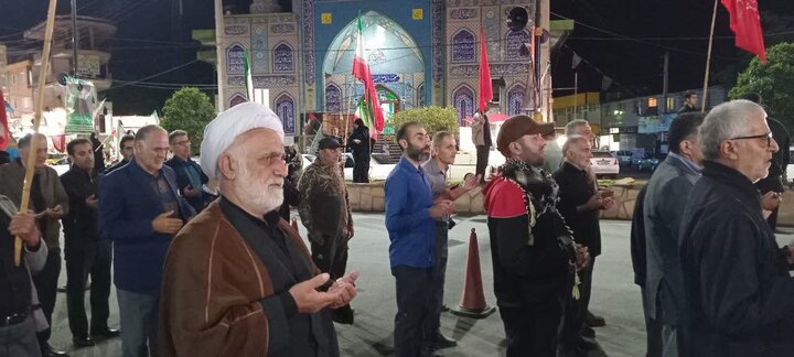 تصاویر/ تجمع مردمی در مرزن آباد