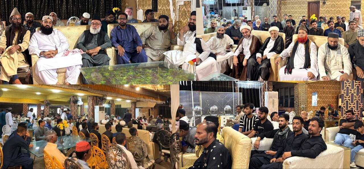 متحدہ علماء محاذ کے تحت پیغامِ شہادتِ امام حسین (ع) کانفرنس: جعفریہ اسٹوڈنٹس کے وفد کی شرکت