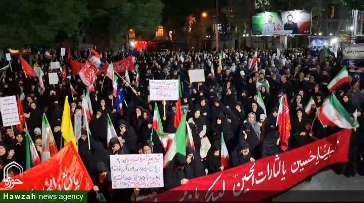 فیلم | میدان داری بروجردی‌ها در موج ۱۲۳