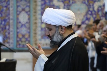 نماز جمعه خارگ به روایت تصویر