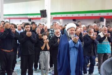 تصاویر/ نماز عبادی سیاسی جمعه آران وبیدگل