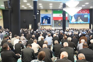 تصاویر/ برگزاری نماز عبادی سیاسی جمعه ارومیه