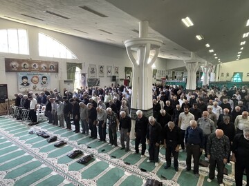 تصاویر/ نماز عبادی سیاسی جمعه در شهرستان نوشهر
