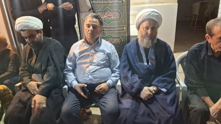 تصاویر/ مراسم سوگواری حضرت اباعبدالله الحسین (ع) در حسینیه روحانی شهید احمد خرمی