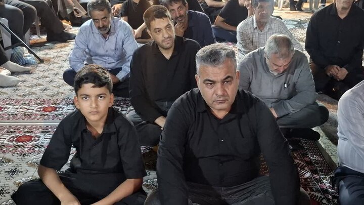 تصاویر/ مراسم سوگواری حضرت اباعبدالله الحسین (ع) در حسینیه روحانی شهید احمد خرمی