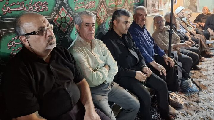 تصاویر/ مراسم سوگواری حضرت اباعبدالله الحسین (ع) در حسینیه روحانی شهید احمد خرمی
