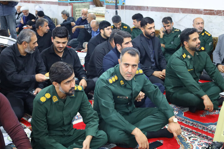 حضور نماینده ولی فقیه مازندران در مراسم سالگرد شهید مدافع وطن محمدطاهر قربانزاده