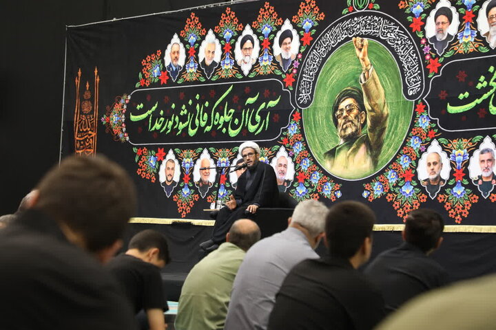 تصاویر/ مراسم عزاداری دهه دوم محرم در مصلای امام خمینی (ره) ارومیه