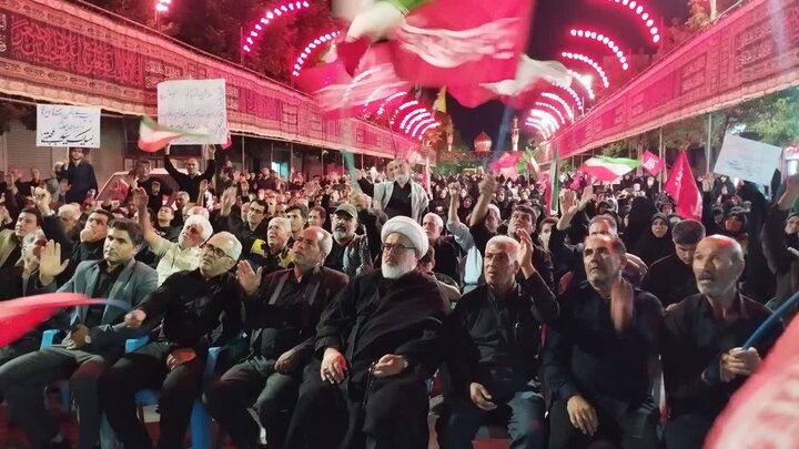 تصاویر/ استمرار تجمعات مردمی در میاندوآب در صد و بیست و چهارمین شب از شب های مقاومت