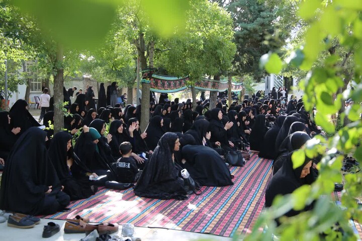 مراسم نورانی دعای ندبه شهرستان اسدآباد