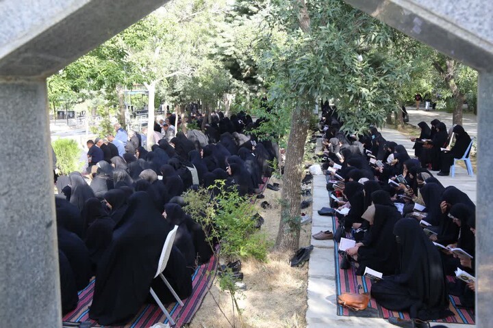 مراسم نورانی دعای ندبه شهرستان اسدآباد