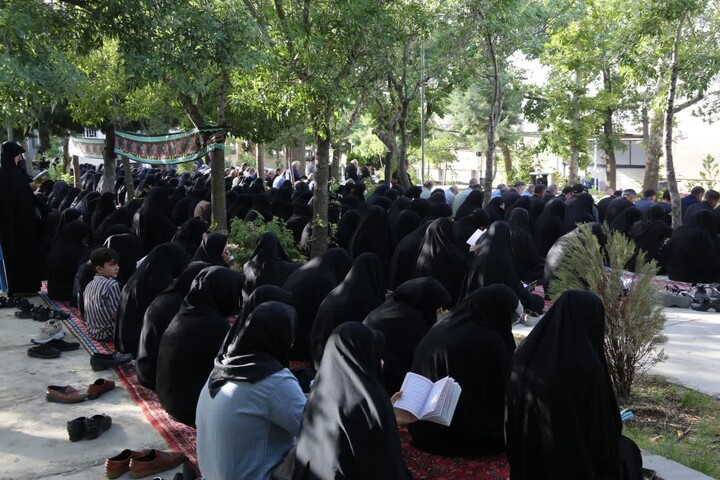 مراسم نورانی دعای ندبه شهرستان اسدآباد