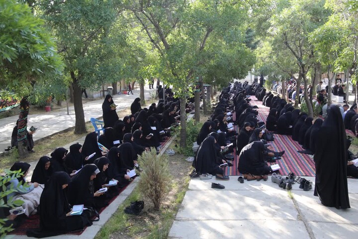 مراسم نورانی دعای ندبه شهرستان اسدآباد