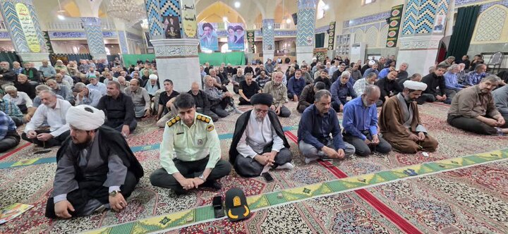 تصاویر/ نماز عبادی سیاسی جمعه شهرستان بهاباد