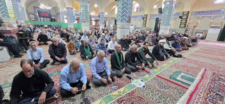 تصاویر/ نماز عبادی سیاسی جمعه شهرستان بهاباد
