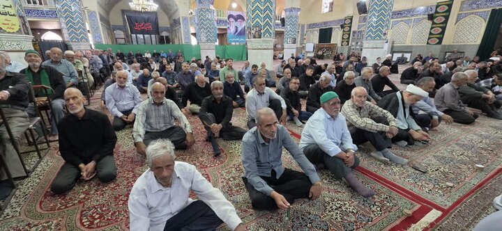 تصاویر/ نماز عبادی سیاسی جمعه شهرستان بهاباد
