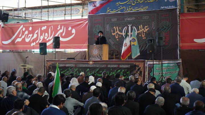 نماز جمعه اهواز به امامت نماینده ولی فقیه در خوزستان