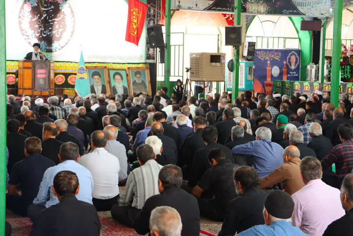 تصاویر/ نماز عبادی سیاسی جمعه شهرستان بافق
