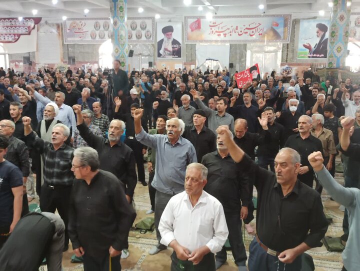 تصاویر/ نمازعبادی سیاسی جمعه کاشان
