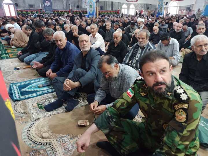 تصاویر/ نمازعبادی سیاسی جمعه کاشان