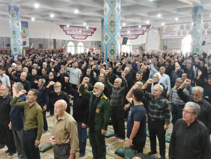 تصاویر/ نمازعبادی سیاسی جمعه کاشان