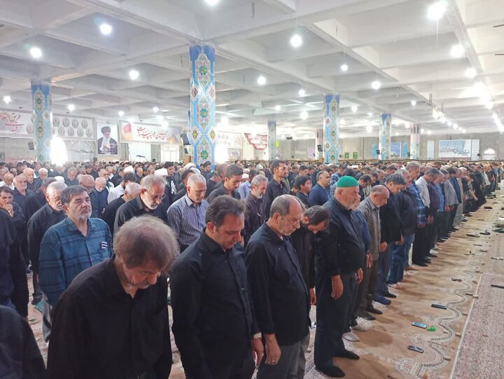 تصاویر/ نمازعبادی سیاسی جمعه کاشان