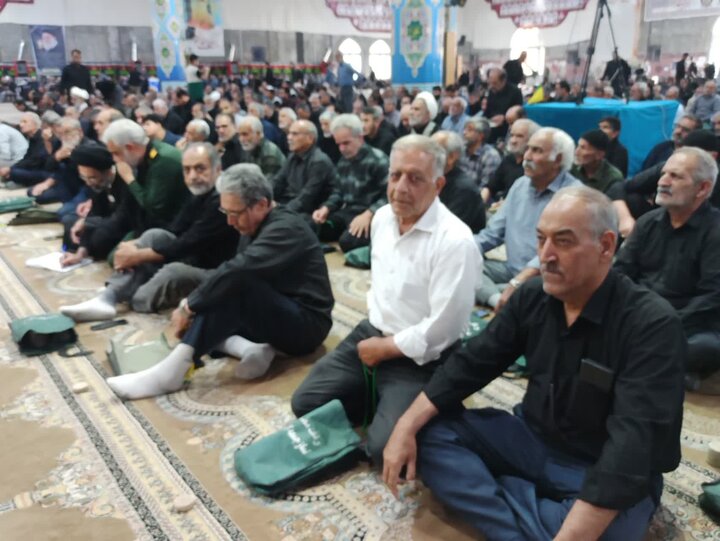 تصاویر/ نمازعبادی سیاسی جمعه کاشان