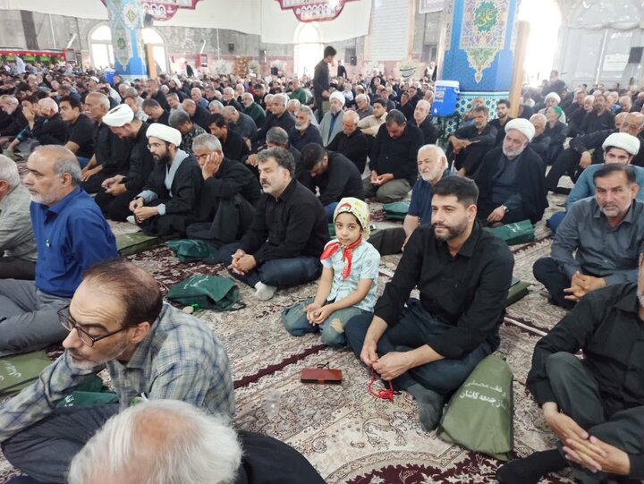 تصاویر/ نمازعبادی سیاسی جمعه کاشان