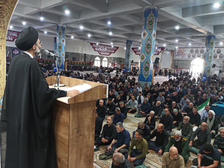 تصاویر/ نمازعبادی سیاسی جمعه کاشان