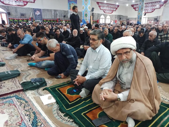 تصاویر/ نمازعبادی سیاسی جمعه کاشان