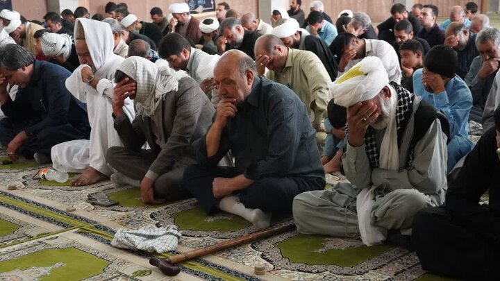 تصاویر/ آیین عبادی سیاسی نماز جمعه شهرستان زهک