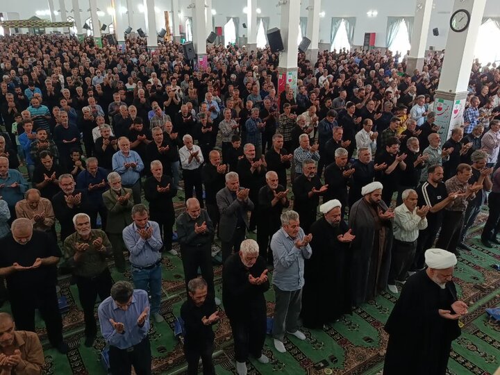 تصاویر/نماز عبادی سیاسی جمعه در ساوه