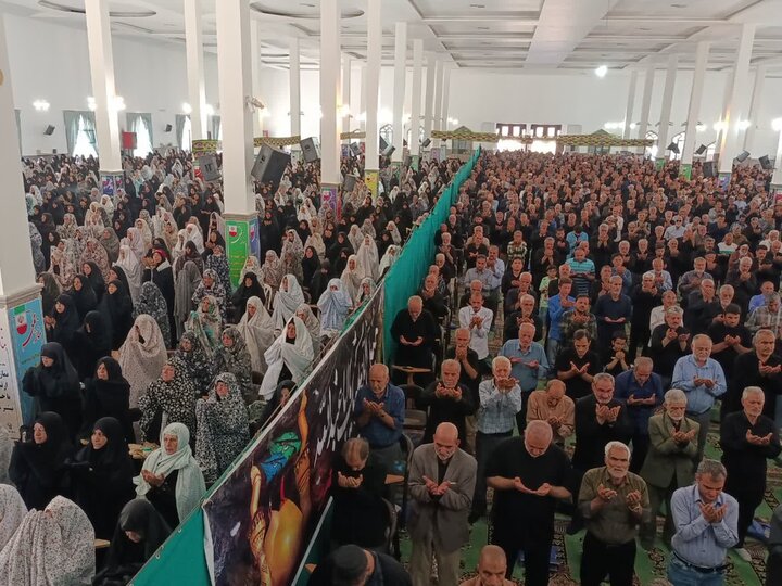 تصاویر/نماز عبادی سیاسی جمعه در ساوه
