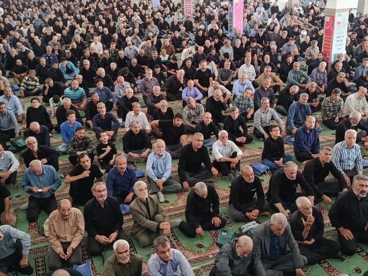 تصاویر/نماز عبادی سیاسی جمعه در ساوه