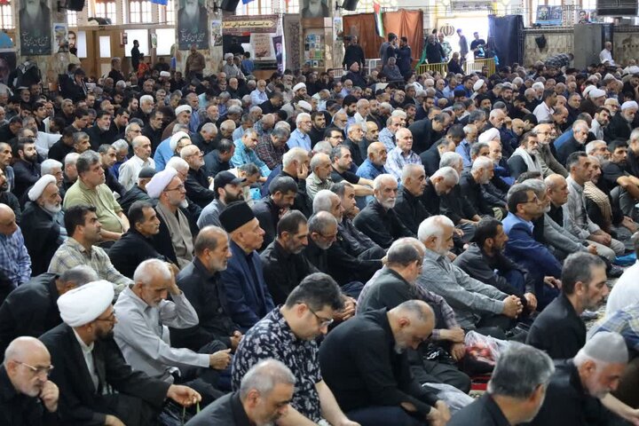 تصاویر/ نماز عبادی سیاسی جمعه در شهرستان ساری
