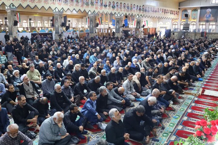 تصاویر/ نماز عبادی سیاسی جمعه در شهرستان ساری