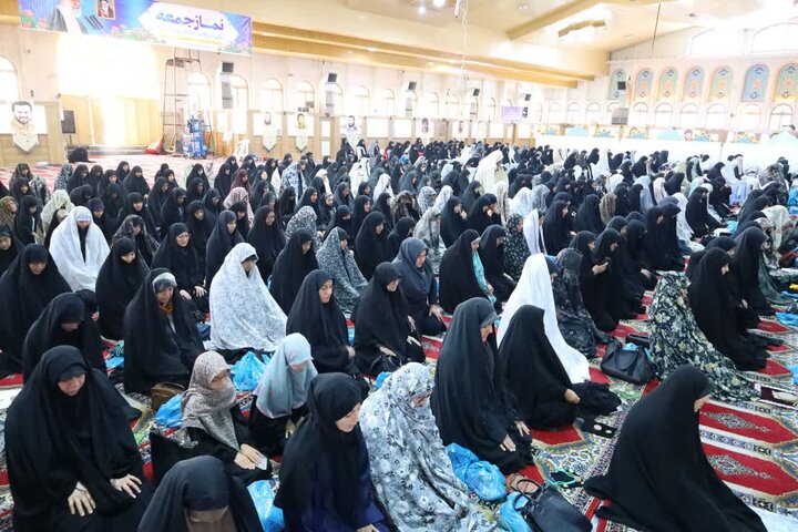 تصاویر/ نماز عبادی سیاسی جمعه در شهرستان ساری