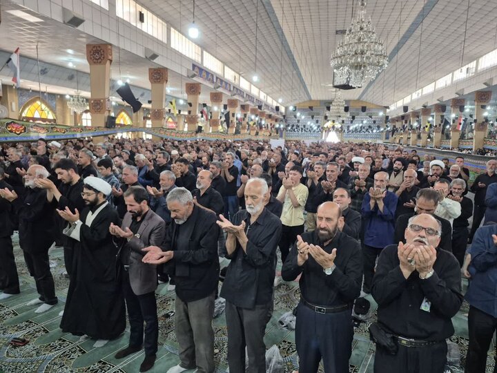 تصاویر/ نماز عبادی سیاسی جمعه در پاکدشت