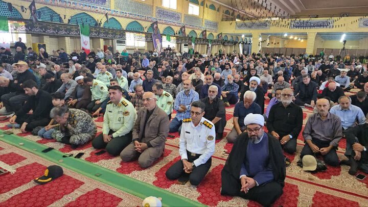 تصاویر/ نماز عبادی سیاسی جمعه در شهرستان بابلسر