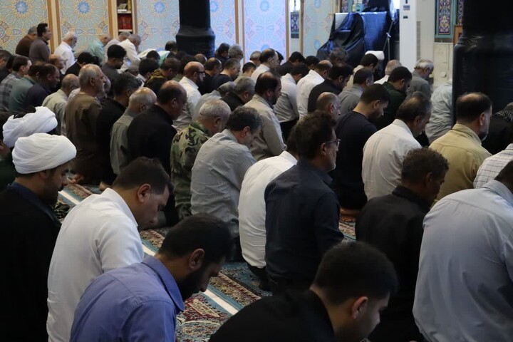 نماز جمعه خارگ به روایت تصویر