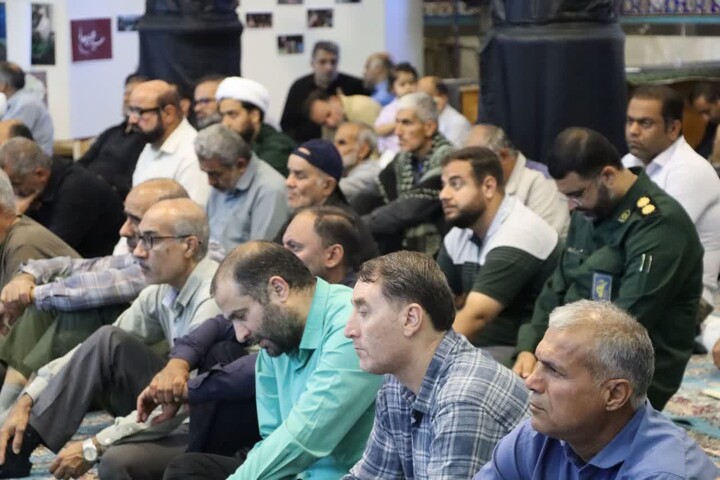 نماز جمعه خارگ به روایت تصویر