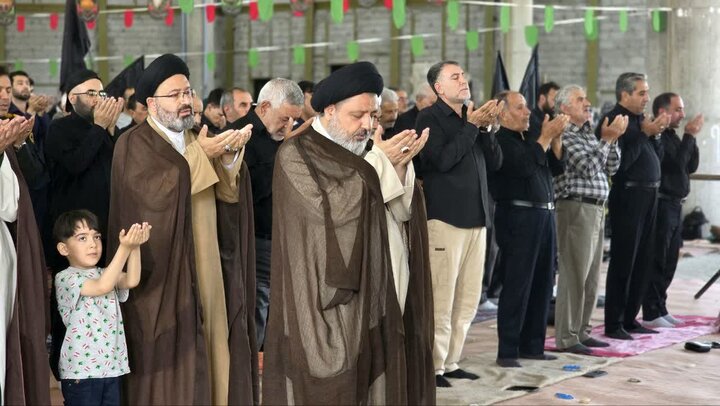تصاویر/ اقامه آیین عبادی سیاسی نماز جمعه ماکو
