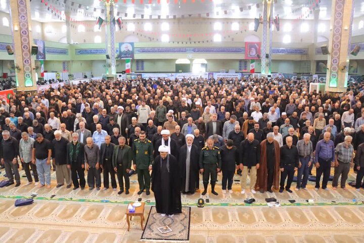تصاویر/ نماز باشکوه عبادی‌ ـ‌سیاسی جمعه در اسلامشهر
