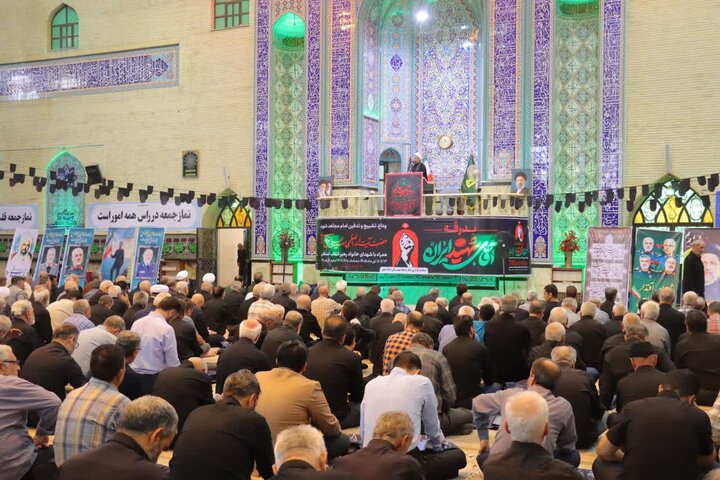 تصاویر/ نماز باشکوه عبادی‌ ـ‌سیاسی جمعه در اسلامشهر