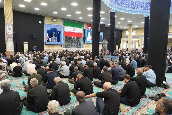 تصاویر/ برگزاری آیین عبادی و سیاسی نماز جمعه ارومیه