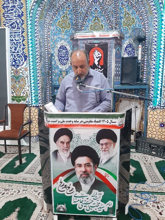 تصاویر/ نماز عبادی سیاسی جمعه بخش کویرات آران وبیدگل