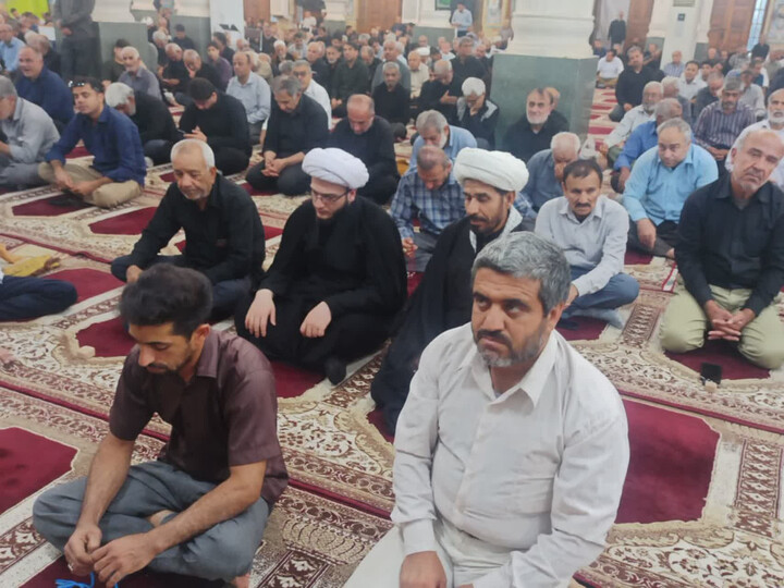 نماز جمعه برازجان به روایت تصویر
