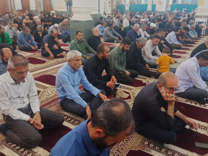 نماز جمعه برازجان به روایت تصویر