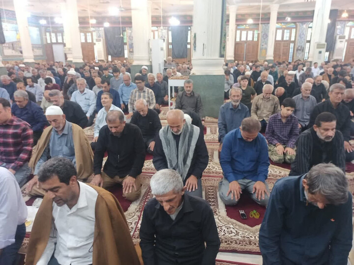 نماز جمعه برازجان به روایت تصویر