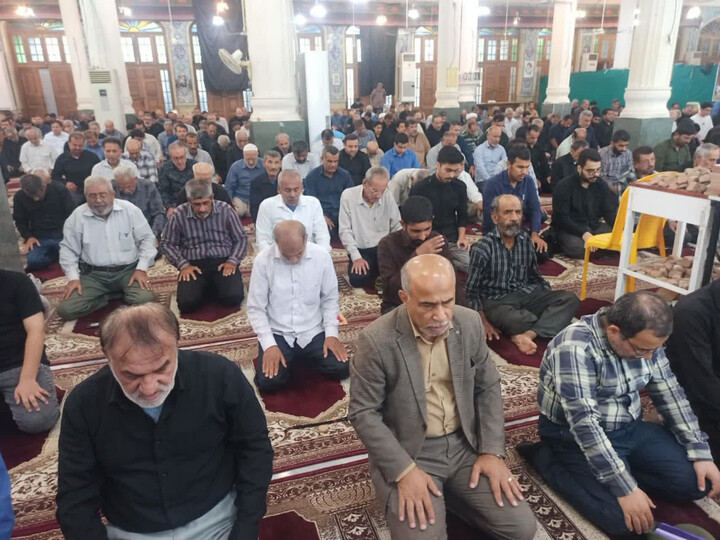 نماز جمعه برازجان به روایت تصویر